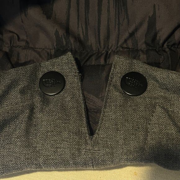 The North Face Women's Down HyVent Parka Coat Gray Size XS NO HOOD - Picture 11 of 16